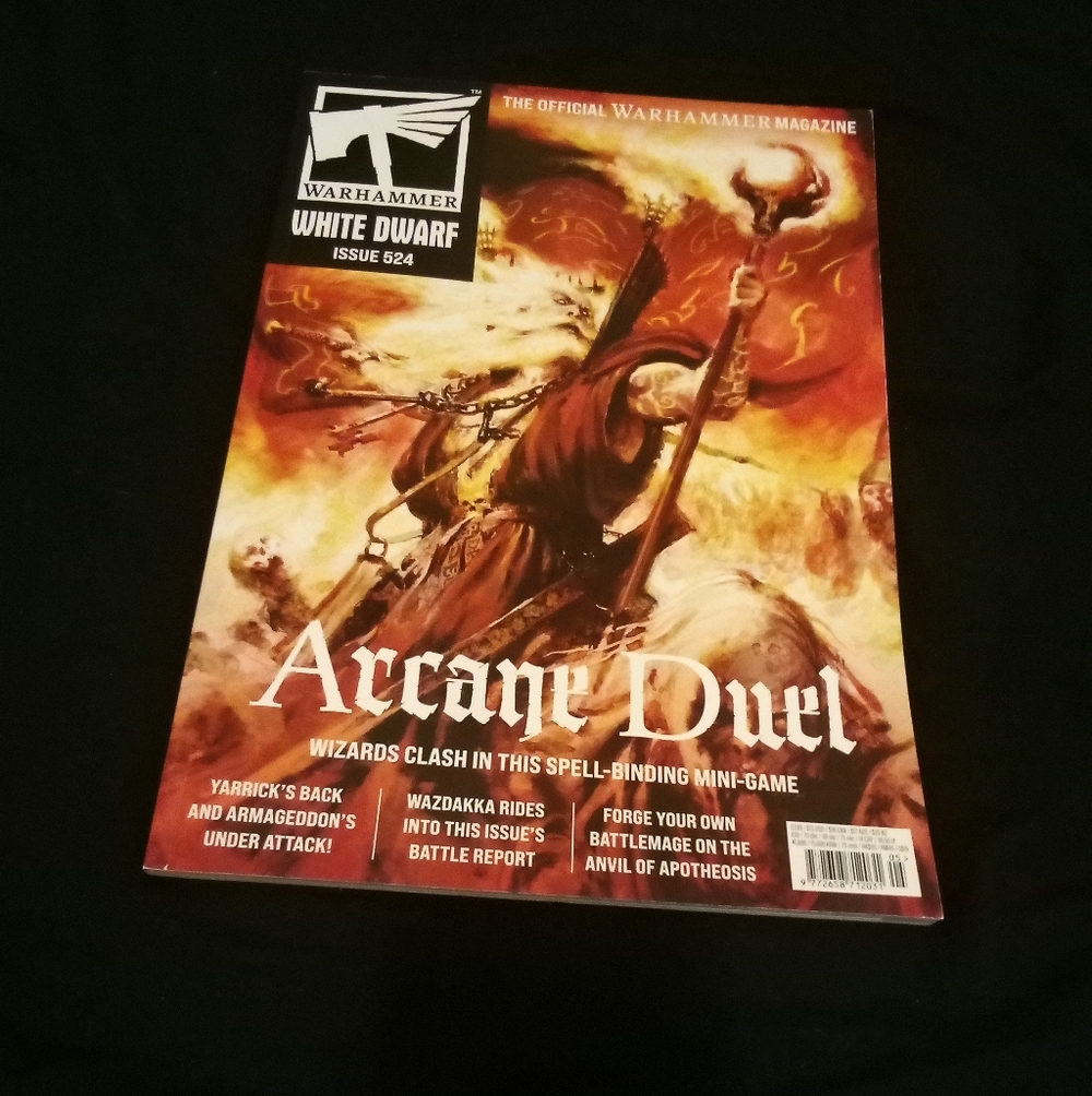 Warhammer White Dwarf Magazine Issue 524 Arcane Duel